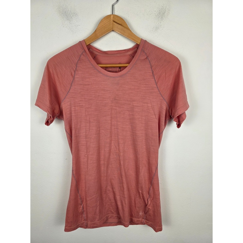 Smartwool Merino 150 Plant-Based Dye Short Sleeve T-Shirt Pink Womens Medium